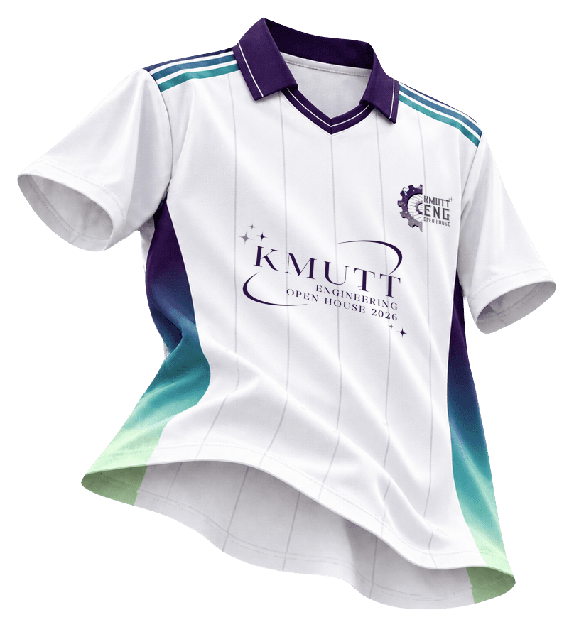 Engineering Bangmod Jersey mockup, front